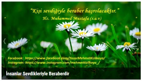İnsanlar Sevdikleriyle Beraberdir